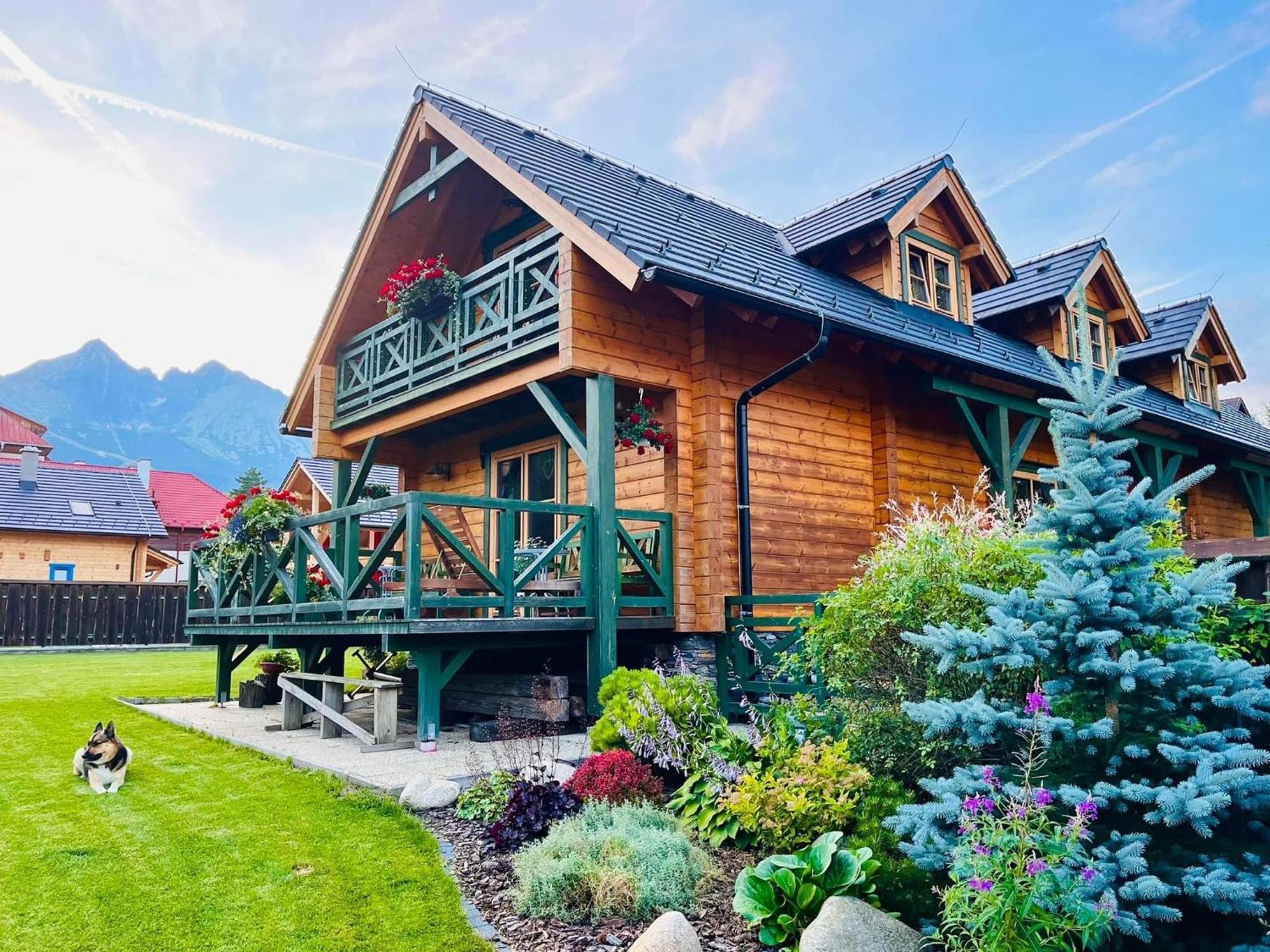 Villa Buky Tatranská Lomnica Exteriör bild